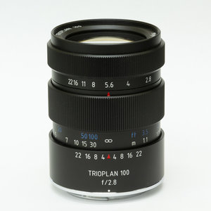 Trioplan 100mm F2.8(ニコンFマウント/デモ機処分)