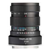 Meyer 単焦点MFレンズ「Trioplan100mmF2.8II」受注のご案内