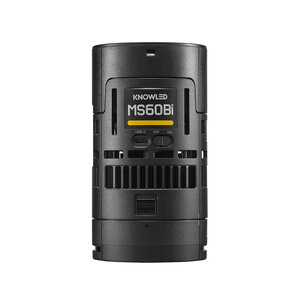 【バイカラー/ワイヤレスCRMX対応】GODOX コンパクトLEDライト「MS60Bi」