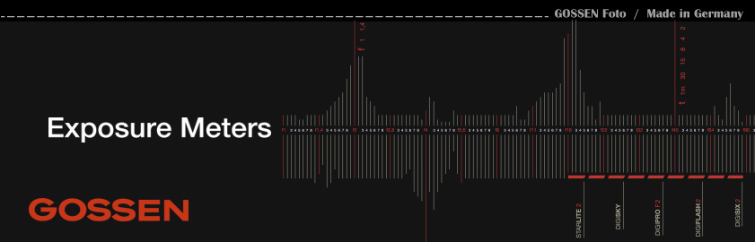 GOSSEN Foto / Made in Germany ドイツの伝統、信頼の露出計