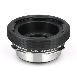 Tokina Cinema 中判シネマカメラ用の光学アダプター「1.22x Expander PL-LPL」出荷開始のご案内