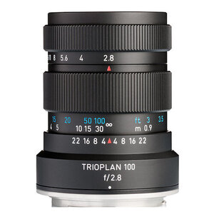 Meyer 単焦点MFレンズ「Trioplan100mmF2.8II」受注のご案内