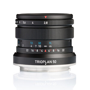 Meyer 単焦点MFレンズ「Trioplan50mmF2.8II」受注のご案内